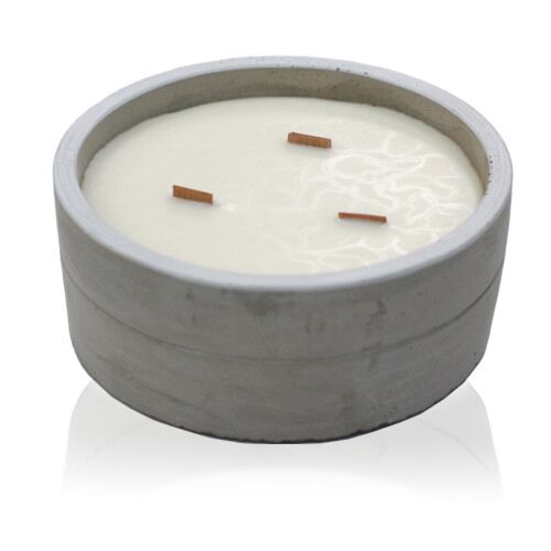 Large Round - Crushed Vanilla & Orange Candle