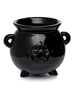 Decorative Ceramic Indoor Shaped Planter - Witches Cauldron