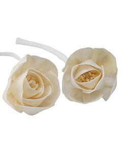 Natural Diffuser Flowers - Lrg Rose On String - Pack Of 12
