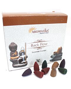 Aromatica Backflow Incense Cones - Lotus
