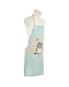 Christmas Holiday Cheer Pusheen The Cat 100% Cotton Apron