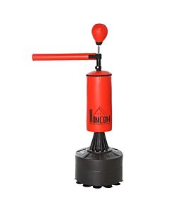 Freestanding Boxing Punch Bag Stand With Rotating Flexible Arm, Speed Ball, Waterable Base By Homcom