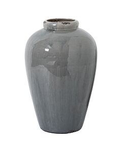 Garda Grey Glazed Tall Juniper Vase
