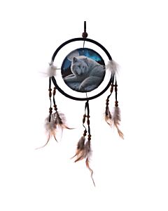 Dreamcatcher (small) - Lisa Parker Guardian Of The North Wolf