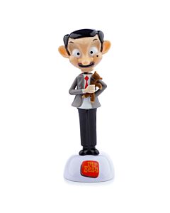 Collectable Licensed Solar Powered Pal - Mr. Bean And Teddy