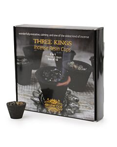Box Of 12 Resin Cups - Three Kings