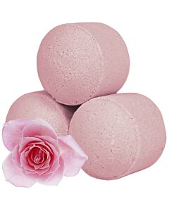 Pack Of 10 Chill Pills - Rose - Mini Bath Bombs