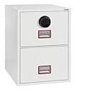 Phoenix World Class Vertical Fire File Fs2252f 2 Drawer Filing Cabinet With Fingerprint Lock