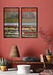 Embellished Wax Textures Ii By Jennifer Goldberger - Framed Art