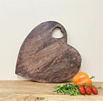 40 X 39cm Heart Chopping Board