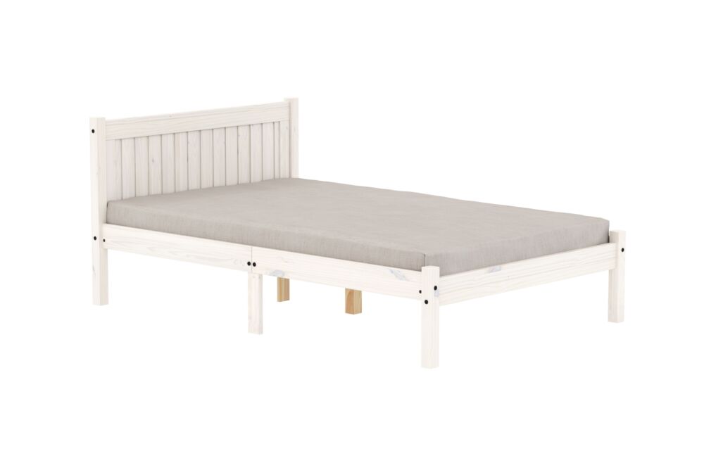 Rio Double Bed White