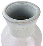 White Star Textured Stoneware Vase 44cm