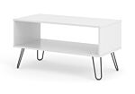 Augusta White Open Coffee Table