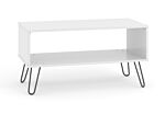 Augusta White Open Coffee Table