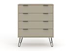 Augusta Driftwood 4 Drawer Chest Of Drawers