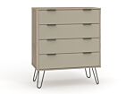 Augusta Driftwood 4 Drawer Chest Of Drawers