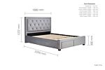 Woodbury Super King Bed Grey