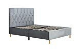Loxley Small Double Bed Grey