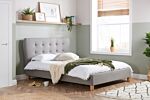 Stockholm Small Double Bed Grey