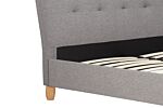 Stockholm Small Double Bed Grey