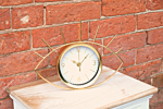 Golden Colour Eye Clock 30cm