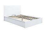 Oslo King Ottoman Bed White