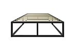 Soho Metal Platform Single Bed Black