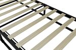 Soho Metal Platform Single Bed Black