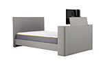 Plaza King Tv Bed Grey