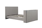 Plaza King Tv Bed Grey