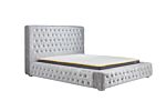 Grande King Bed Grey