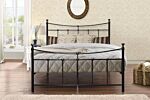 Emily Small Double Bed Black