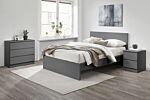 Oslo Double Bed Grey