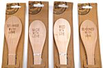 Set Of Four Wooden Spoons