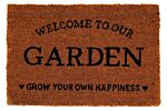 Grow Your Own Happiness Potting Shed Doormat