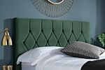 Loxley Double Bed Green