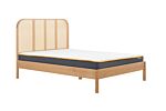 Margot Double Rattan Bed Oak