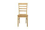 Pair Of Upton Ladder Back Chairs Oak