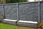 Lakeland Slate 6ft Cascade Waterfall Feature - In Ground - Black Magic