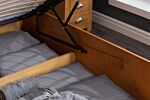 Phoenix King Ottoman Bed Oak