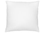 Bed Pillow White Cotton Duck Down And Feathers 80 X 80 Cm High Medium Soft Beliani