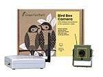Green Feathers Bird Box Camera With Wireless Transmission