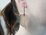 Earrings - Bravery Leaf - Multi- Coloured