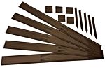 Swift Edge Garden Edging - 30m Pack - Brown