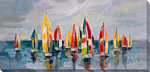 Regatta By Silvia Vassileva - Canvas Print