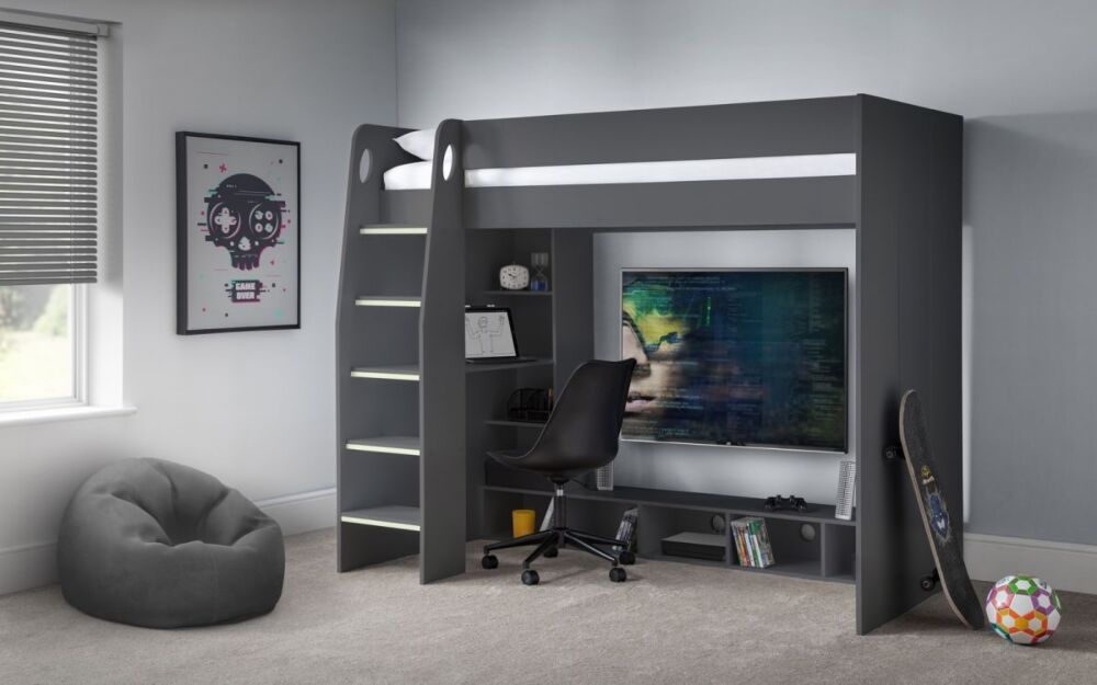 Nebula Gaming Bed - Anthracite