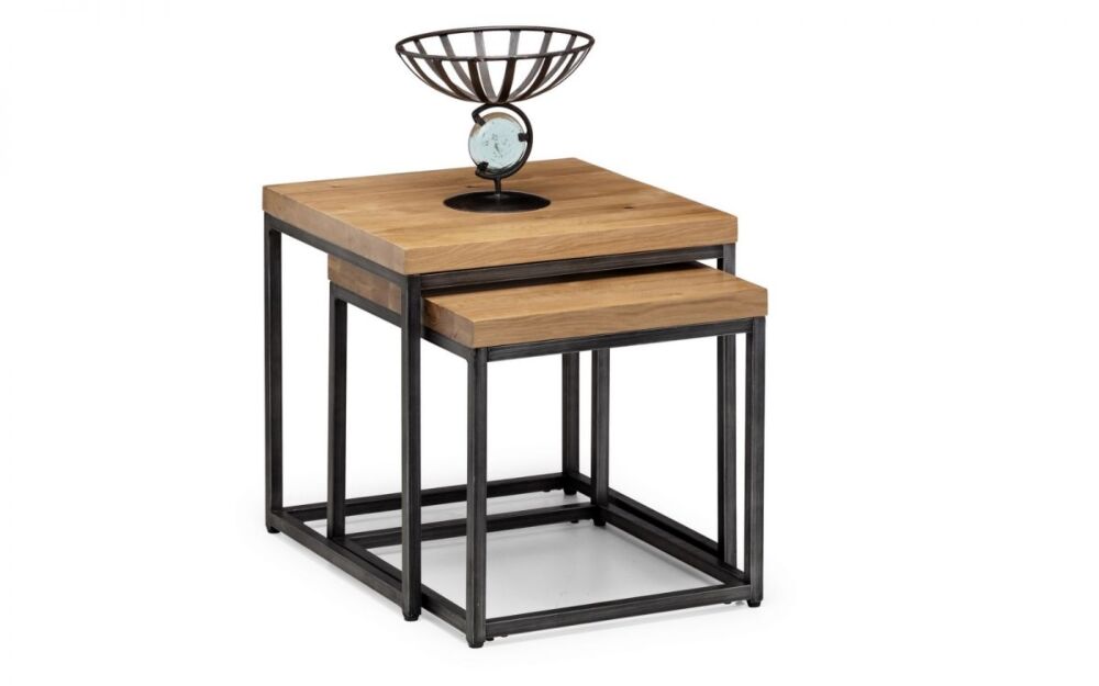 Brooklyn Oak Nesting Lamp Tables