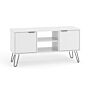 Augusta White 2 Door Flat Screen Tv Unit