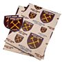 West Ham United Fc Text Gift Wrap