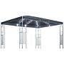 Vidaxl Gazebo With Led String Lights 400x300 Cm Anthracite